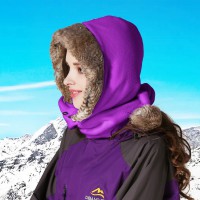 超厚保暖！！100個起打4.5折15元一個帽子圍巾一體帽